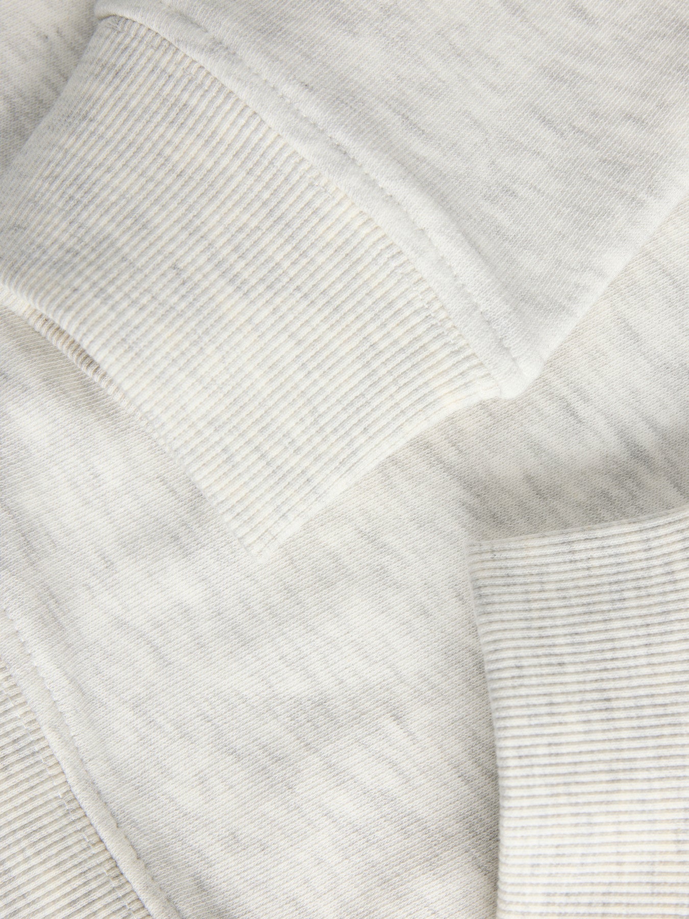 Jack & Jones - Weißer Melange JJ PERRY Kapuzenpullover