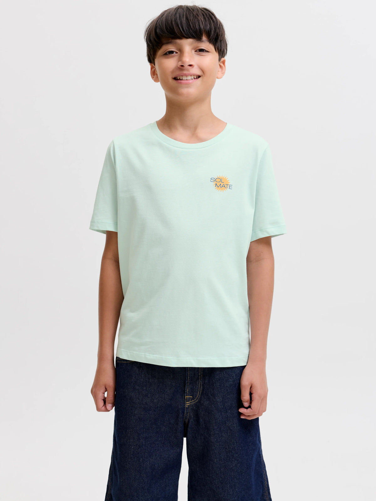 Jack&Jones - T-shirt Pale Blue JORSUN