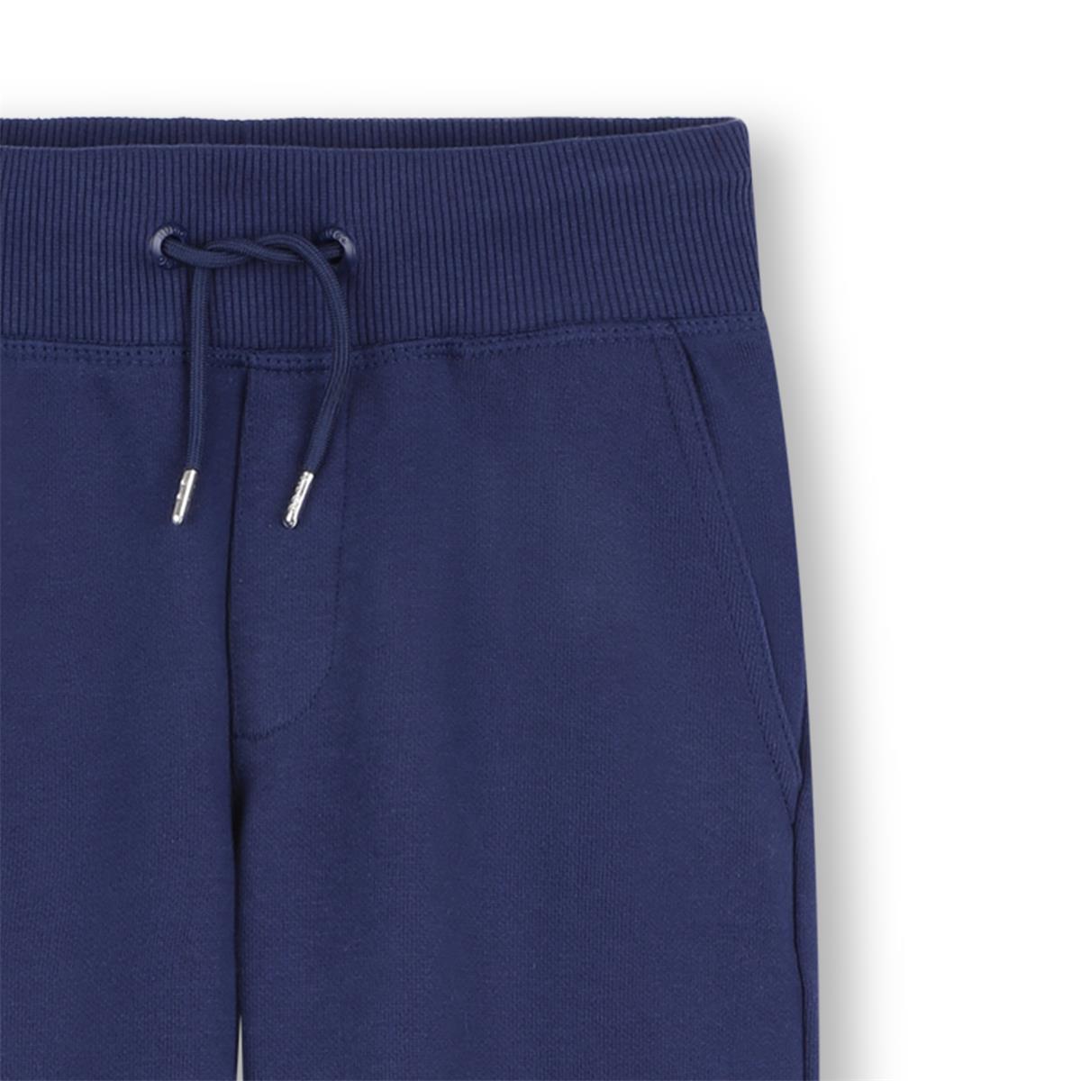 Hugo - mittelalterliches Blau & "Hugo" Jogginghosen auf dem Unterschenkel gedruckt