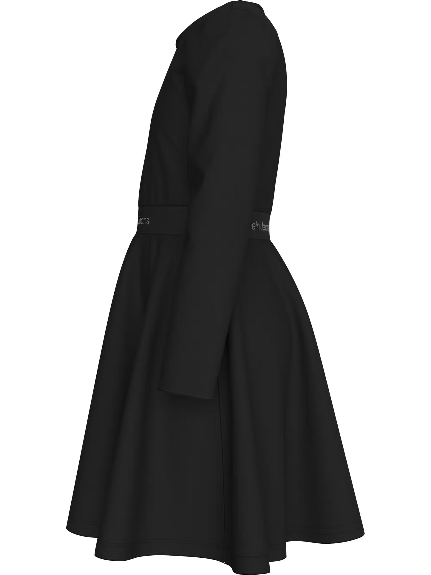 Calvin Klein - Punto de cinta de vestido negro Punto