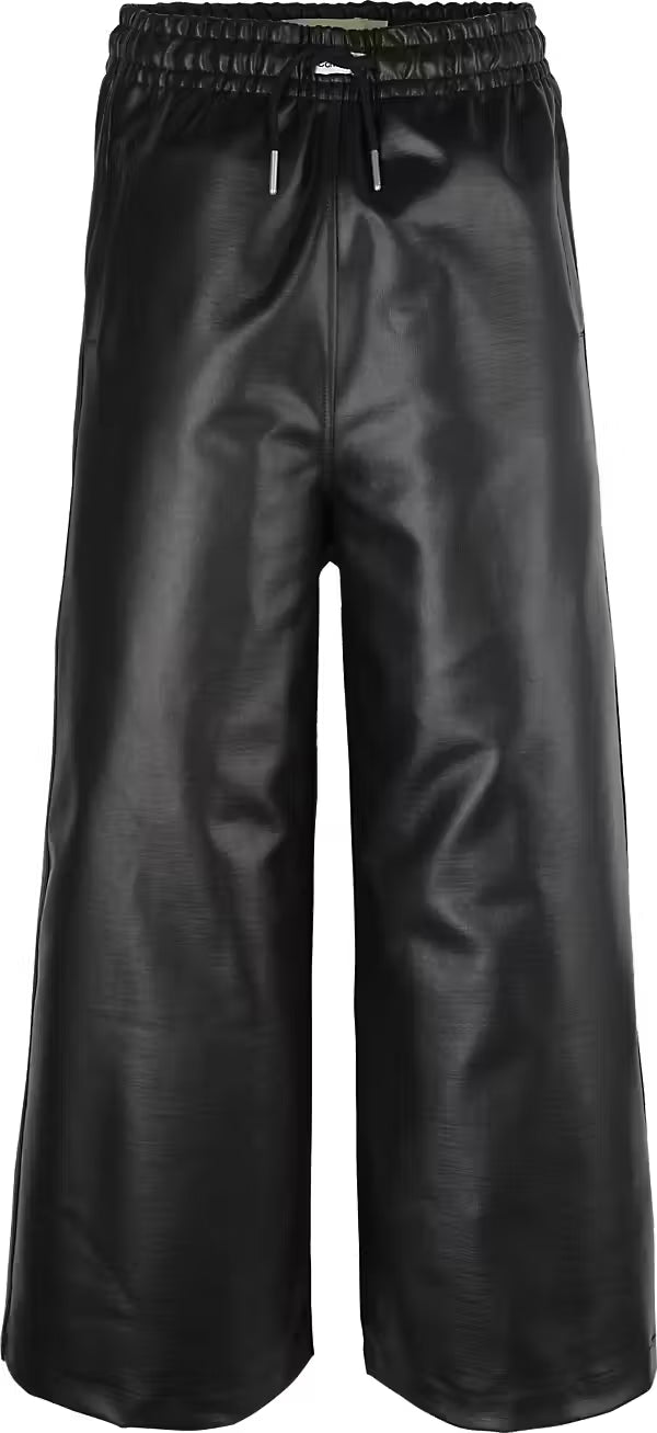 Calvin Klein - schwarze Hosen Nachahmung Leder