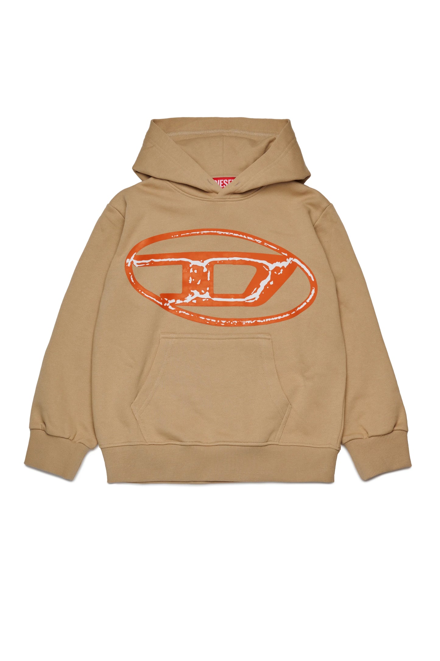 Diesel - Sweat à capuche beige