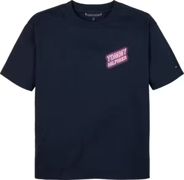 Tommy Hilfiger - Backprint Dark Night Navy T -shirt