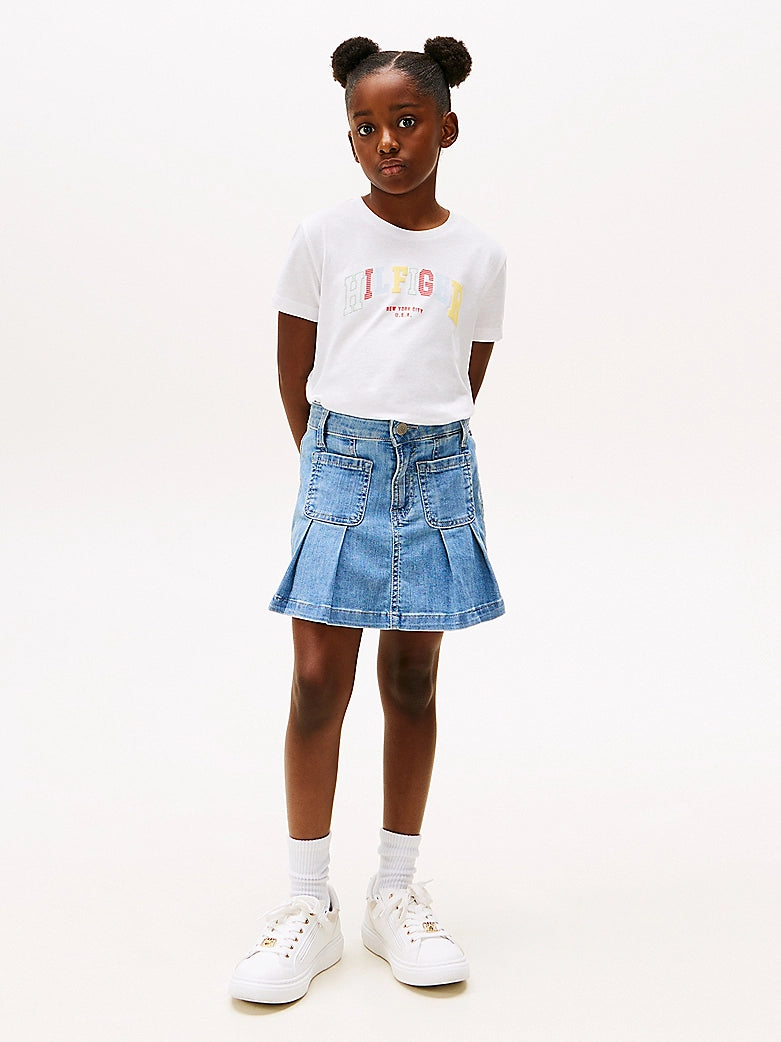 Tommy Hilfiger - Weiße Uni T -Shirt