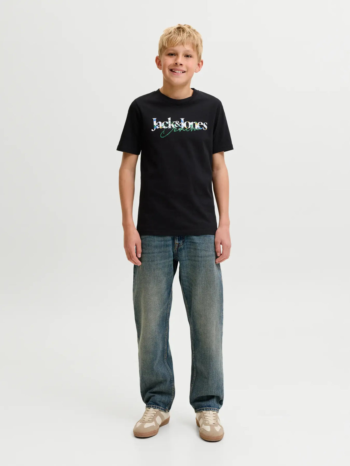 Jack & Jones-JJTOM zwart t-shirt