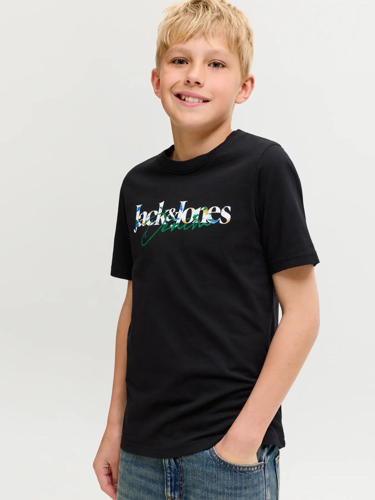 Jack & Jones-JJTOM zwart t-shirt
