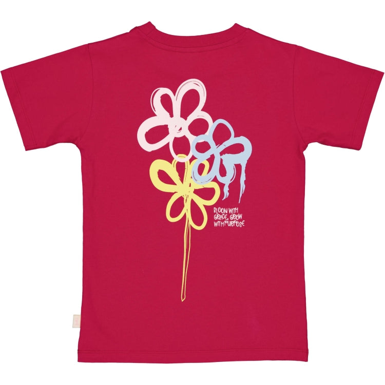 Quapi - Debby T-shirt met print op de rug