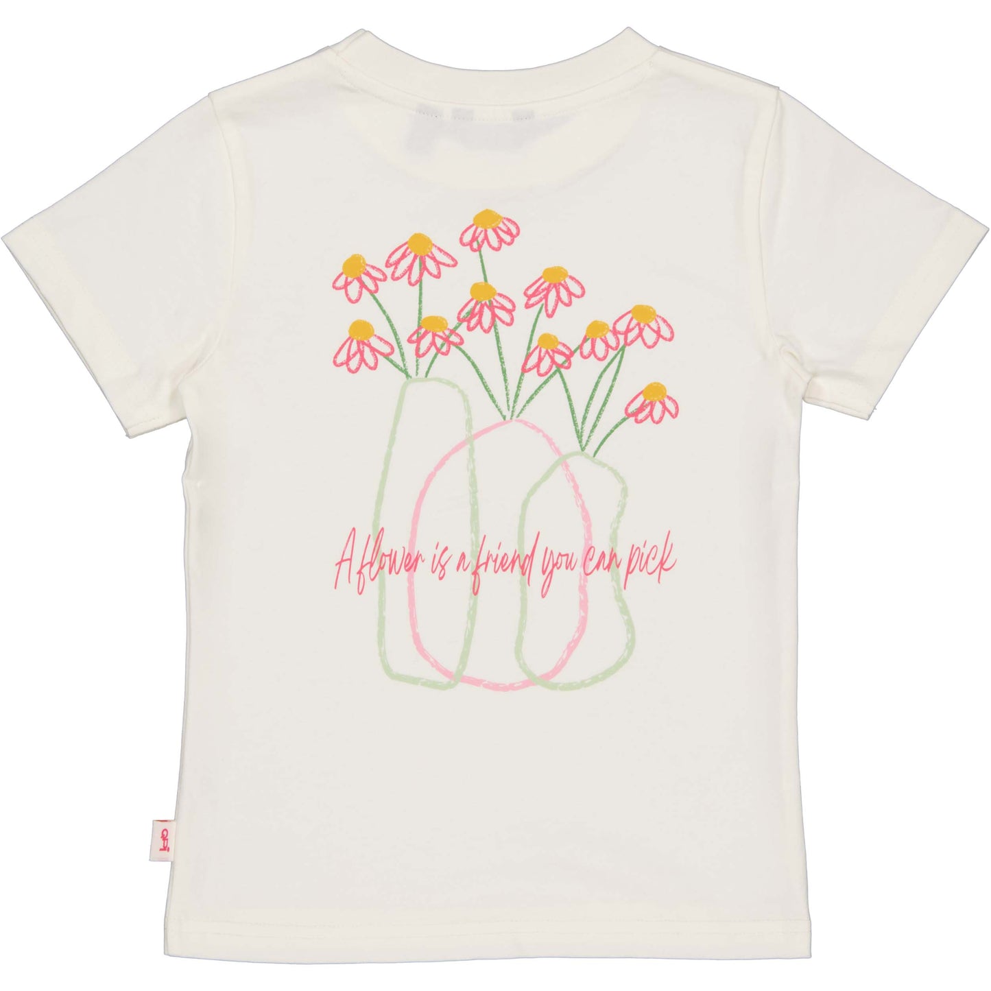 Quapi – T-Shirt mit Delicia-Rückenaufdruck