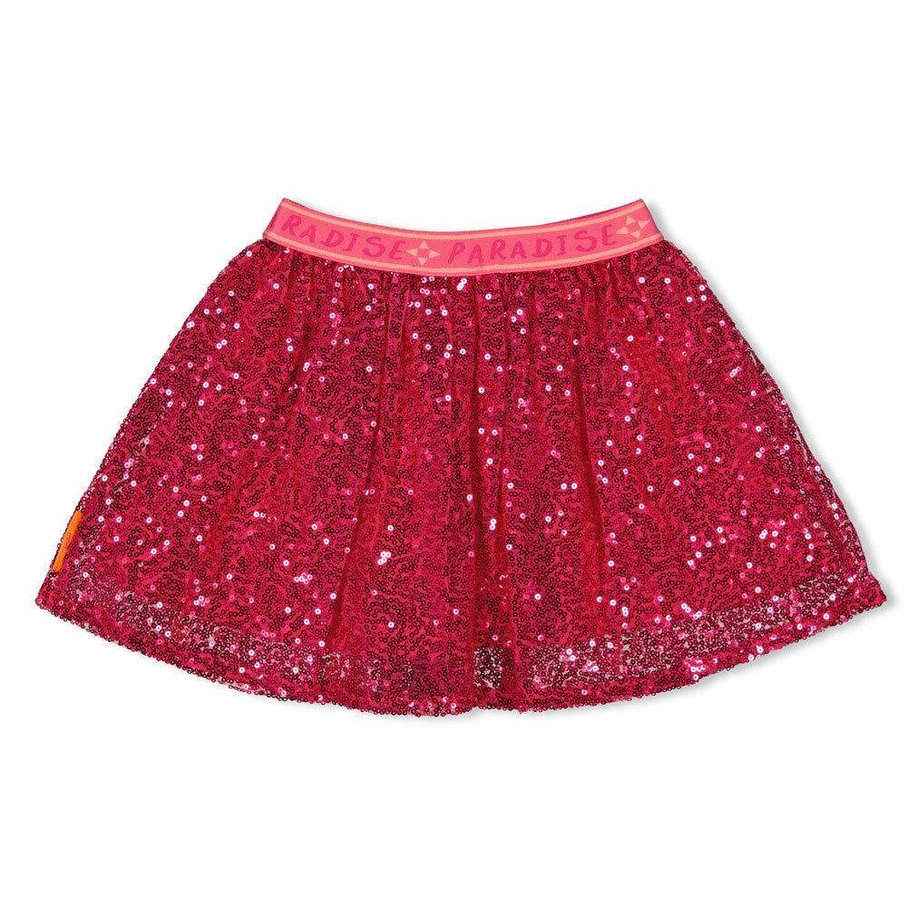 Jubel - Fuchsia Samba Shake -pailletten rok
