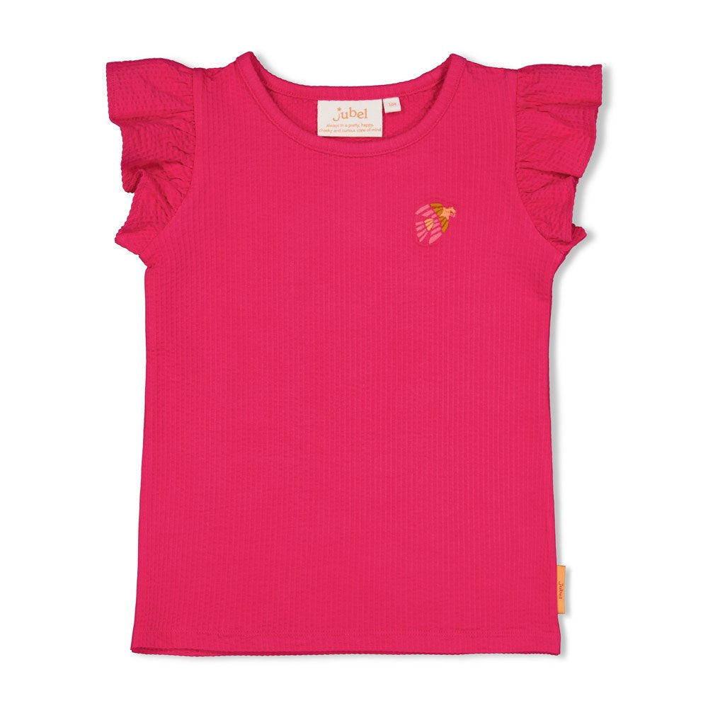 Jubel - T-shirt fuchsia Samba Shake