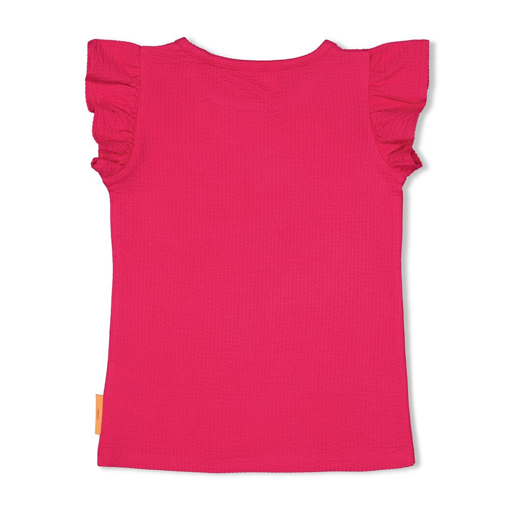 Jubel - T-shirt fuchsia Samba Shake