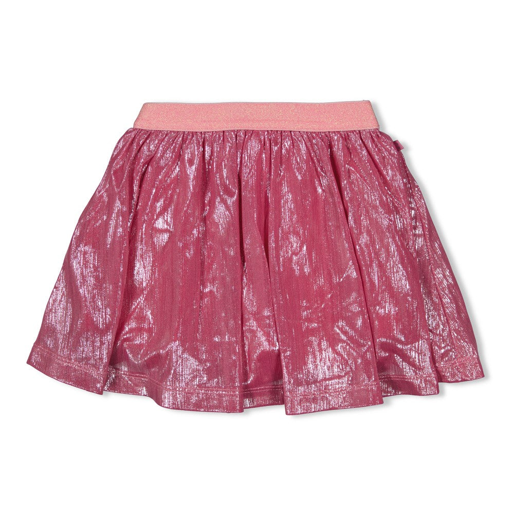 Jubel - Falda rosa metalizada Rolling into Spring