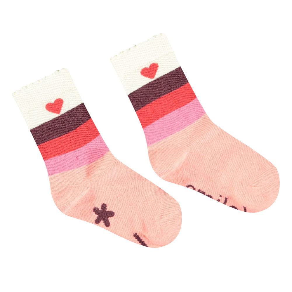 Jubel - Chaussettes saumon Salsa Sunset