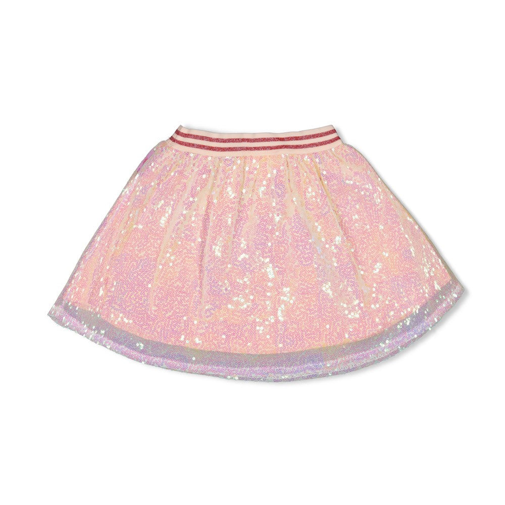 Jubel - Jupe à sequins rose Lazy Lagoon