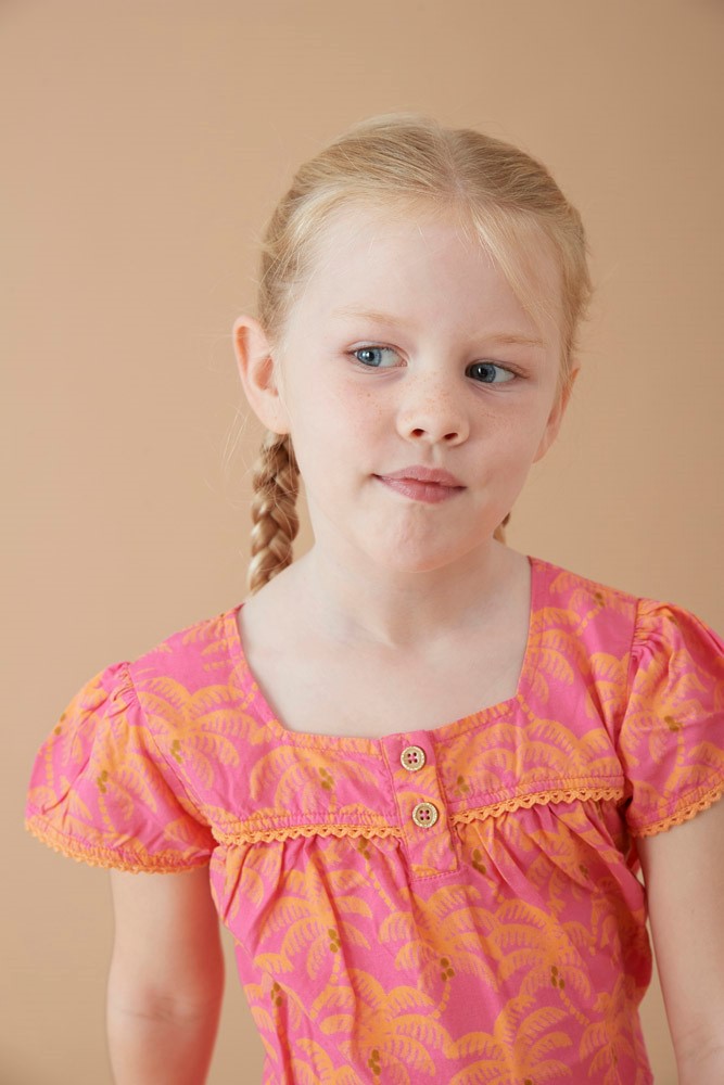 Jubel - Robe rose & orange à motif Samba Shake