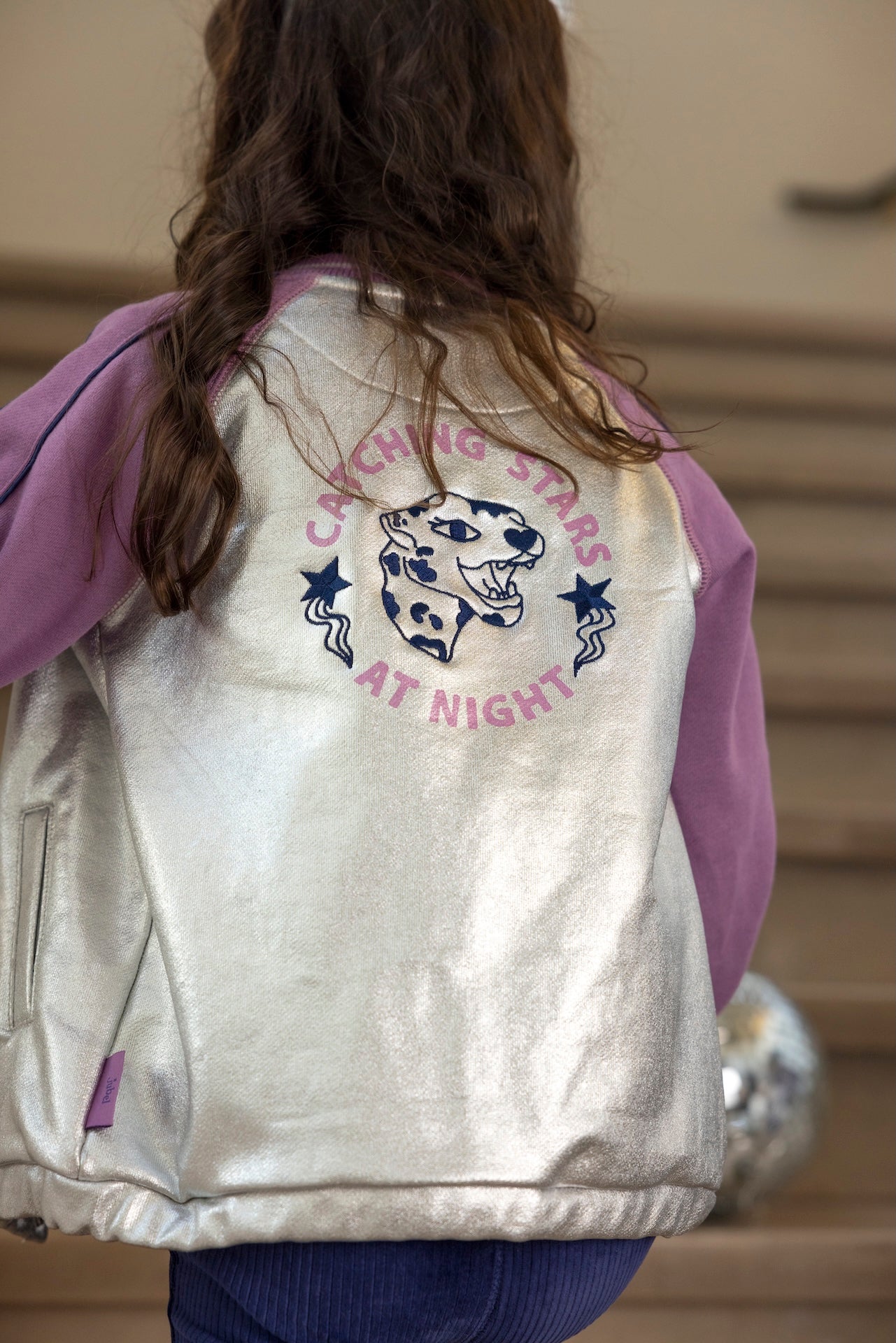 Jubel - Silver Bomber & Lila Backprint Wild Soul
