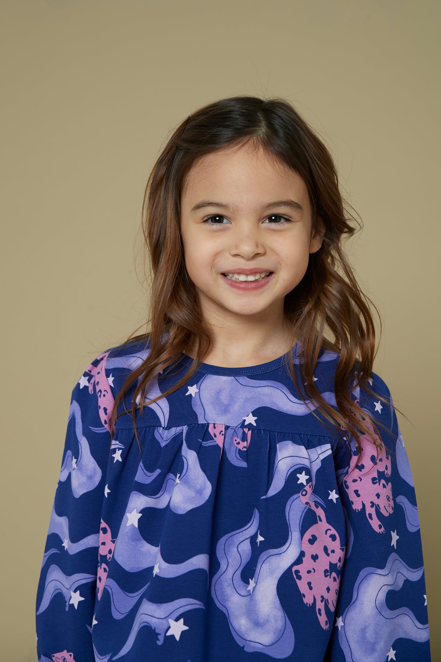 Jubel - Robe à motif Indigo Wild Soul
