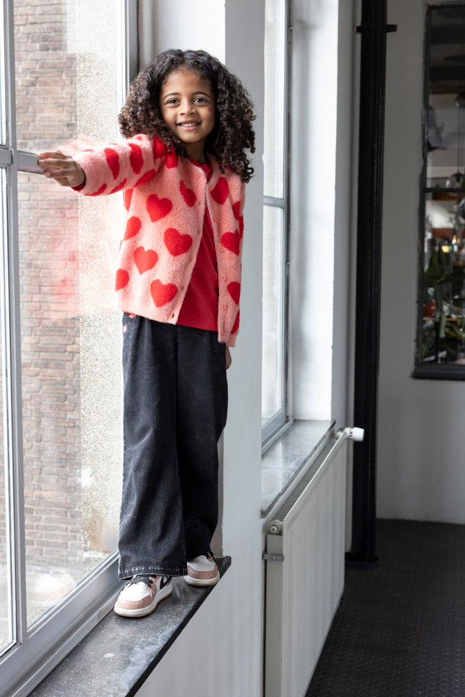 Jubel - Pantalon anthracite Queen of Hearts