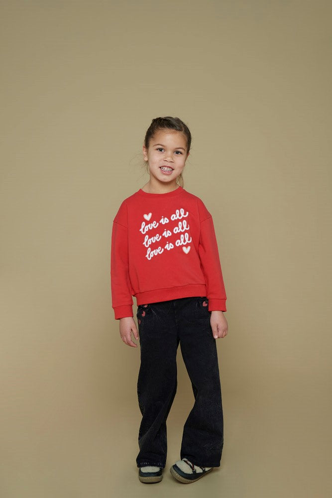 Jubel - Pantalon anthracite Queen of Hearts