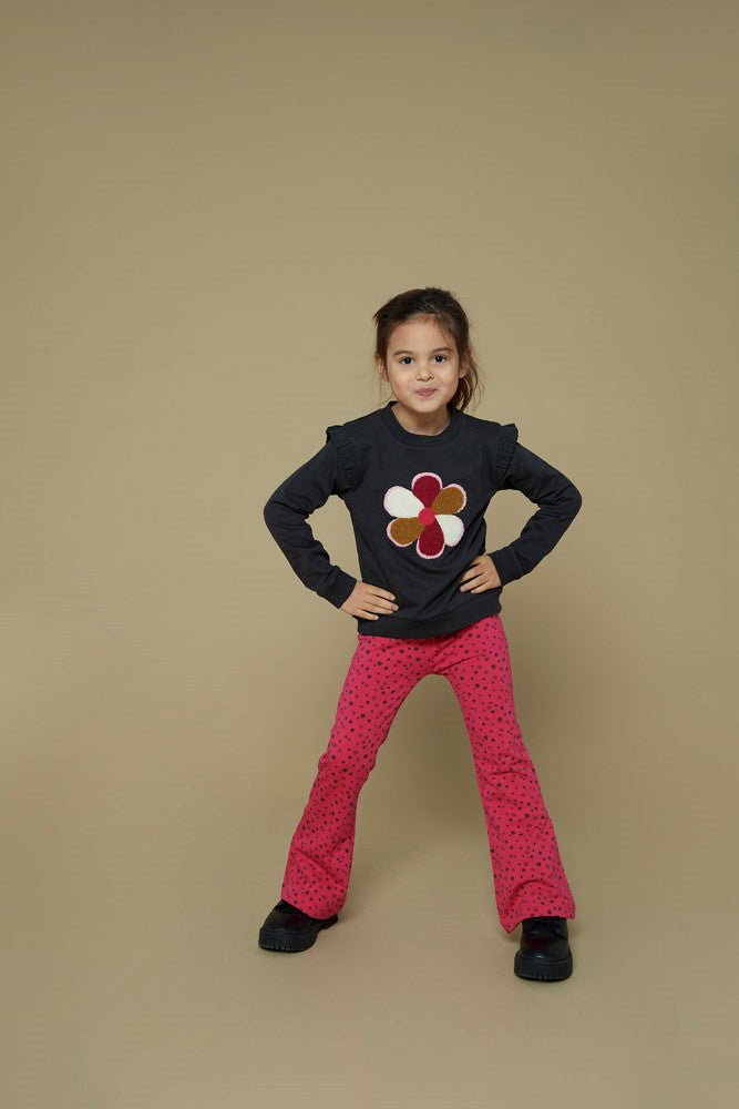 Jubel - Pantalon pois framboise Shine Bright