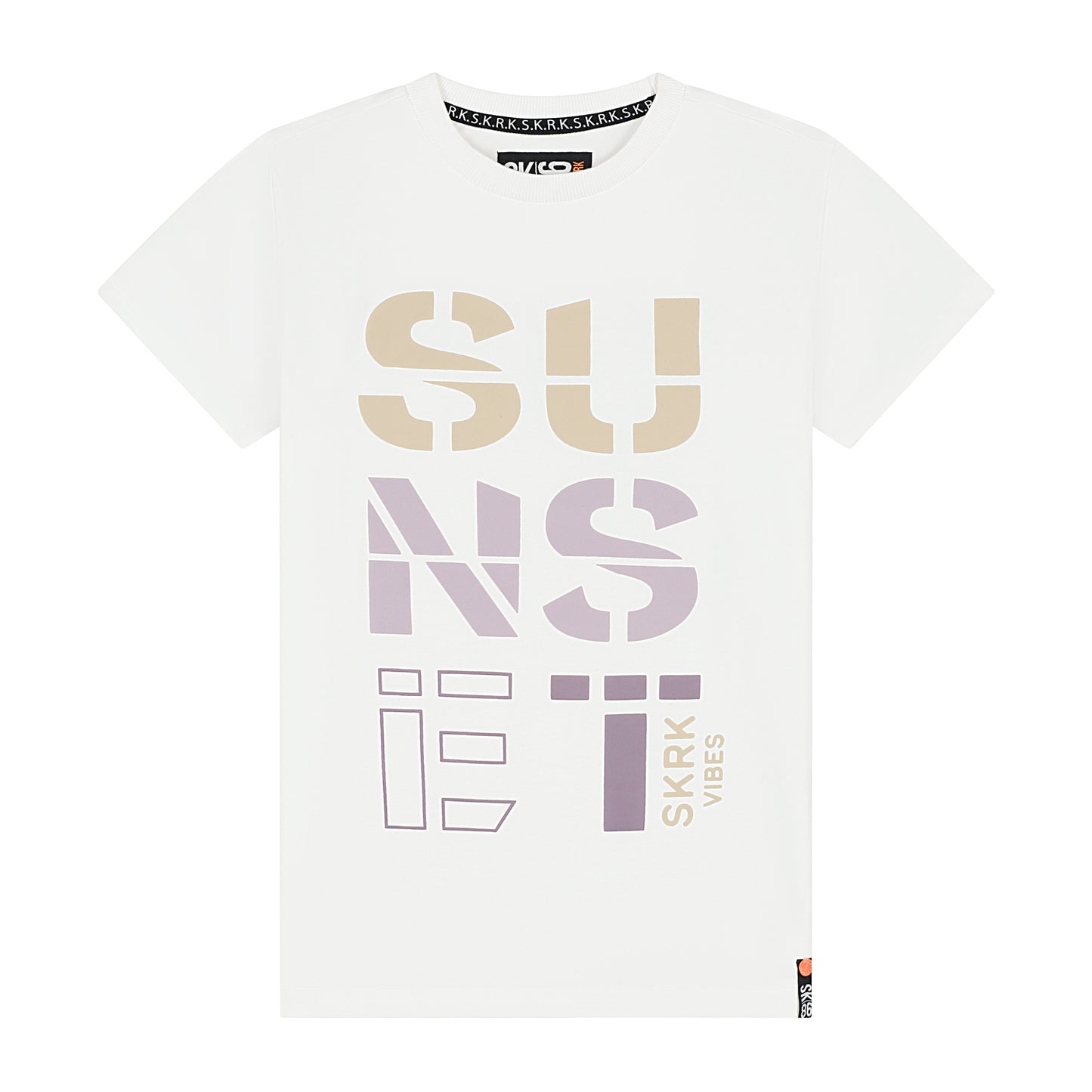 Skurk - T-shirt blanc Ticco