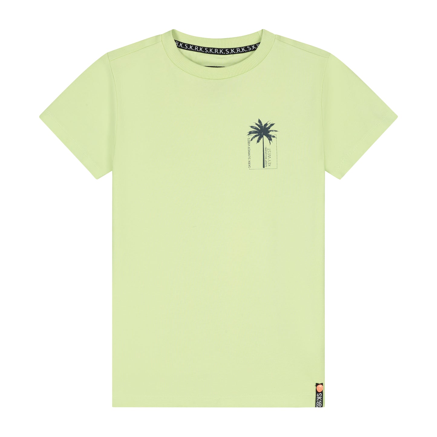 Skurk - Backprint Lime Tije T -Shirt