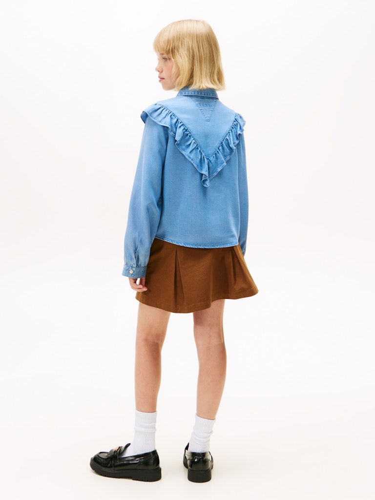 Tommy Hilfiger - Chemise en denim à volants