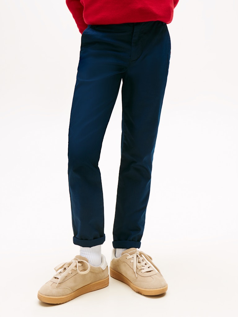 Tommy Hilfiger - Pantalon chino Dark Night Navy