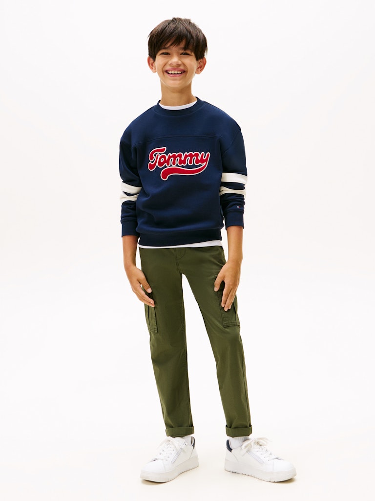 Tommy Hilfiger - Sweat colourblock Dark Night Navy