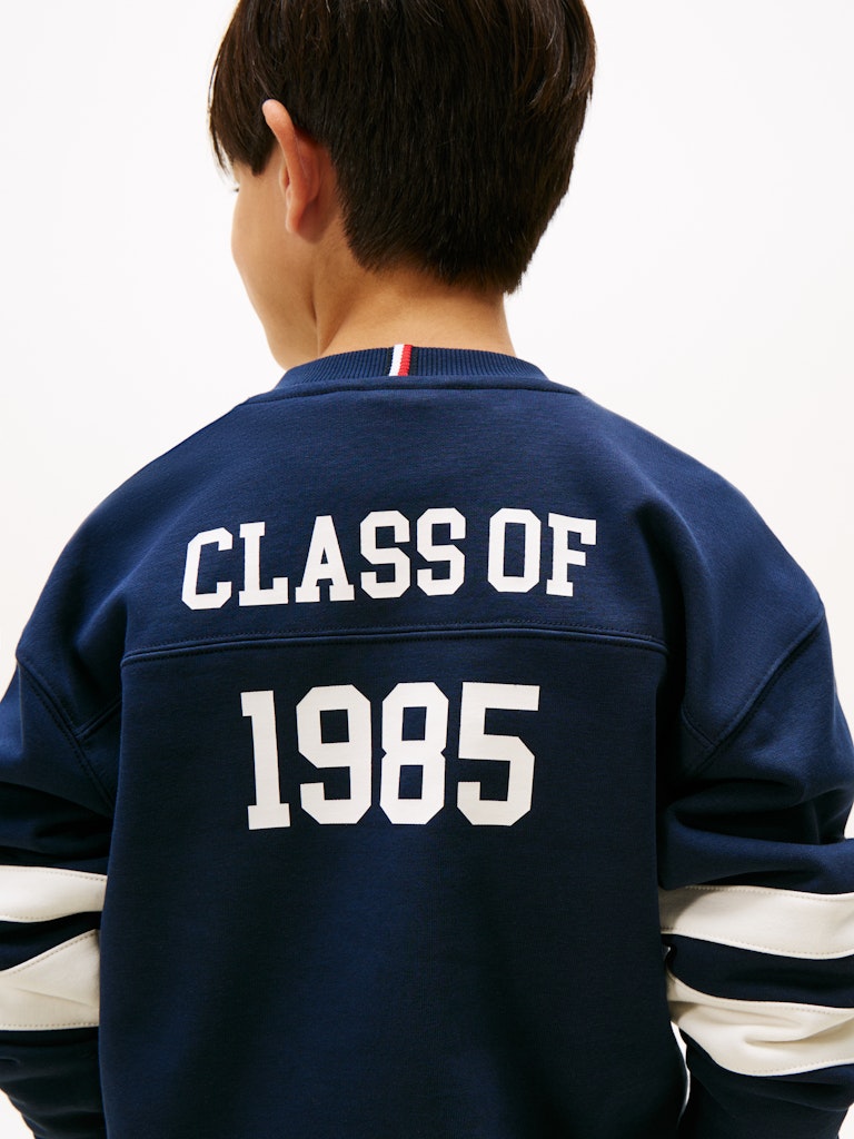 Tommy Hilfiger - Sweat colourblock Dark Night Navy