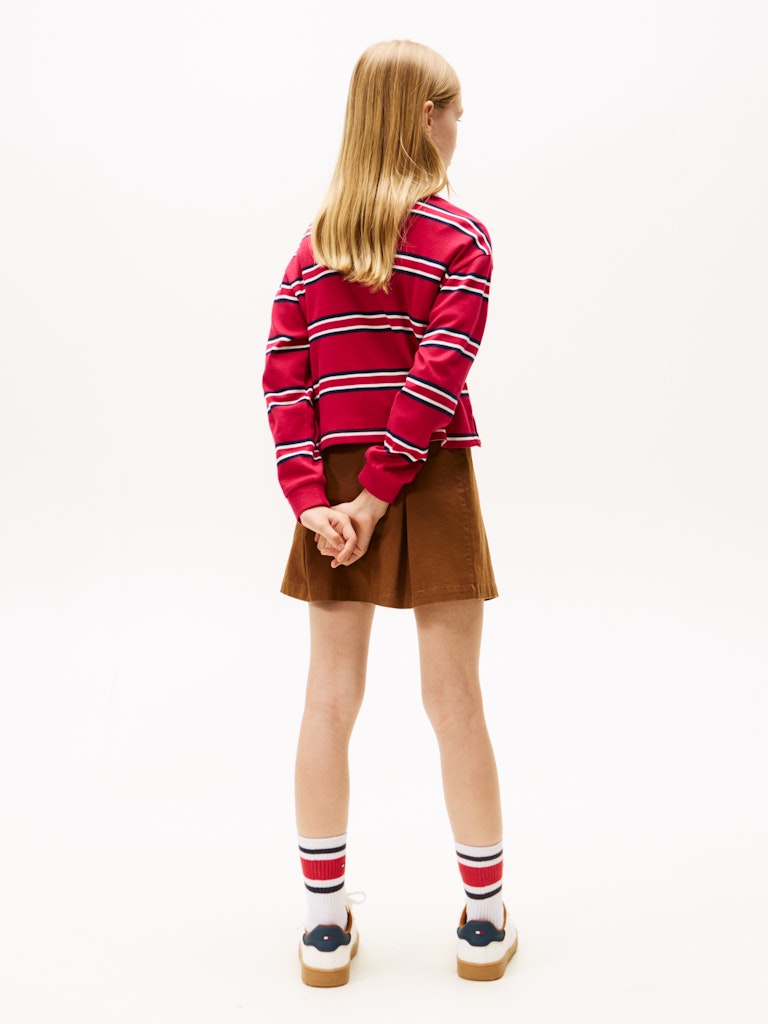 Tommy Hilfiger - Polo Medium Red Multi Stripe