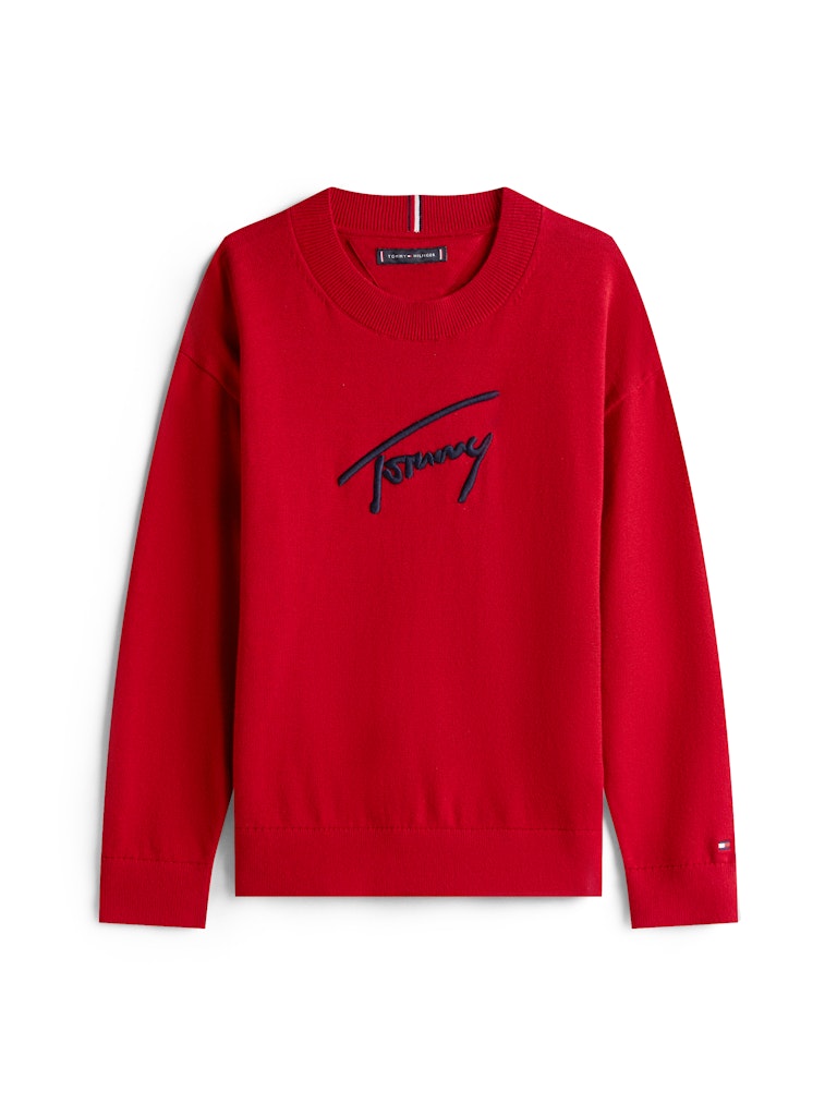 Tommy Hilfiger - Sweat graphic Medium Red