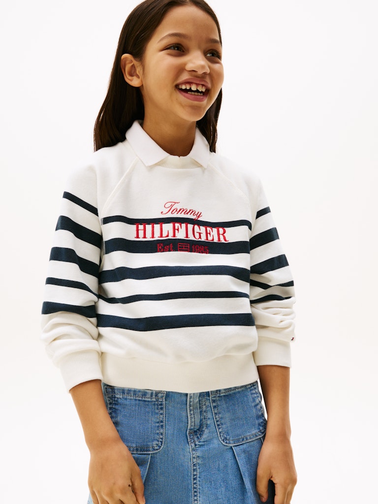 Tommy Hilfiger - Sweat dark niht navy stripes