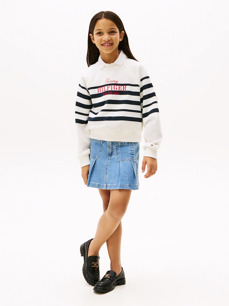 Tommy Hilfiger - Sweat dark niht navy stripes