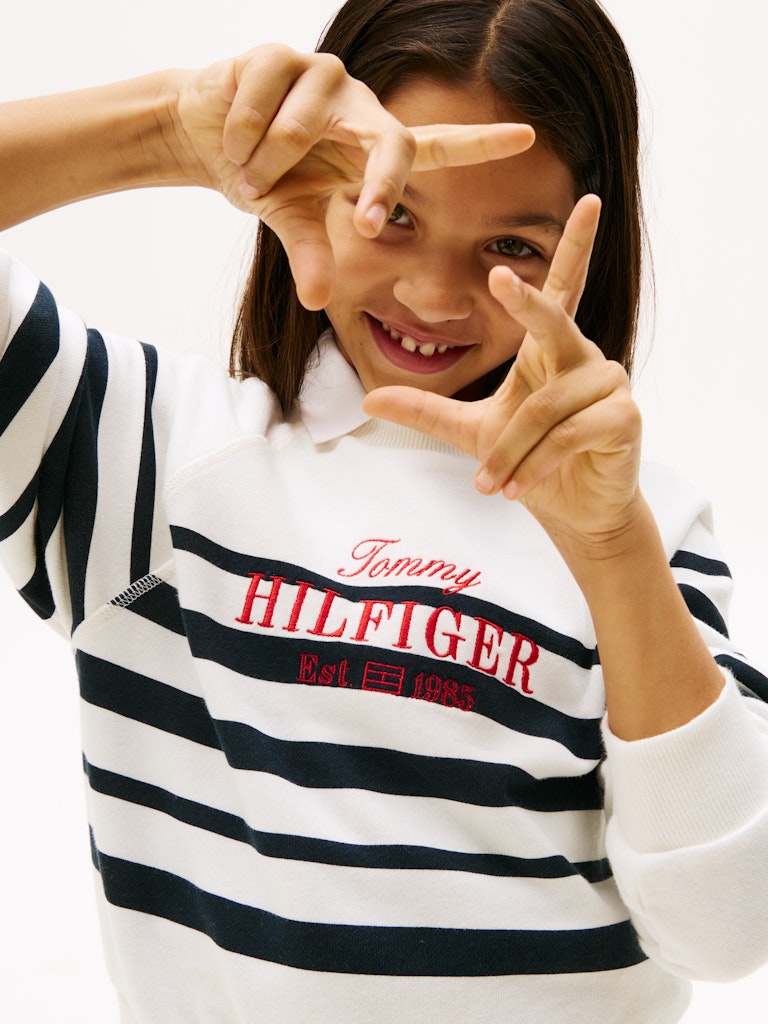 Tommy Hilfiger - Sweat dark niht navy stripes