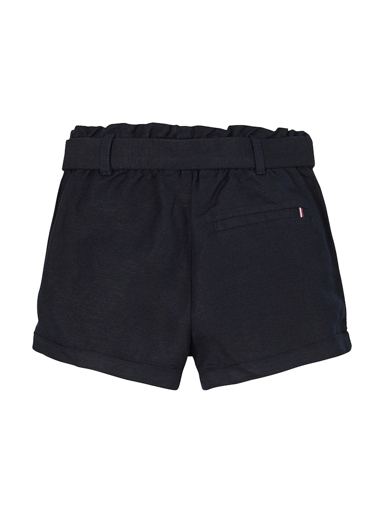 Tommy Hilfiger - Short linen dark night navy