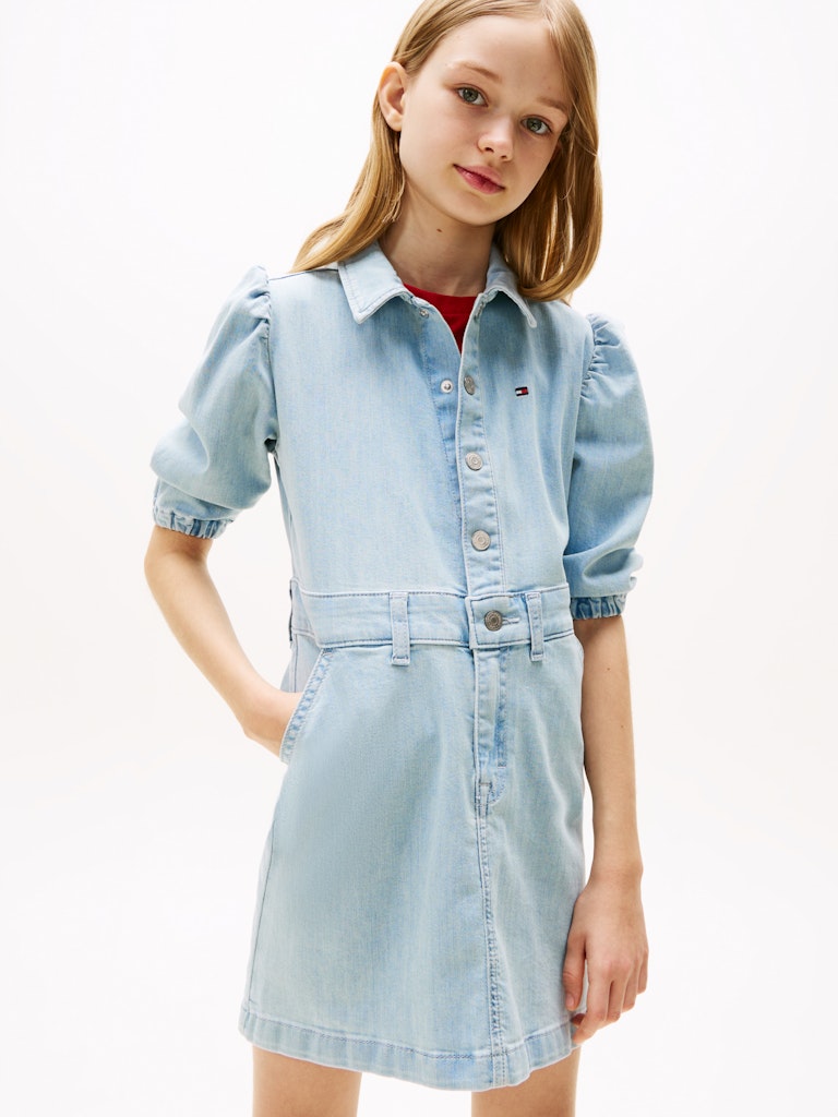 Tommy Hilfiger - Denim Drapeylight -jurk