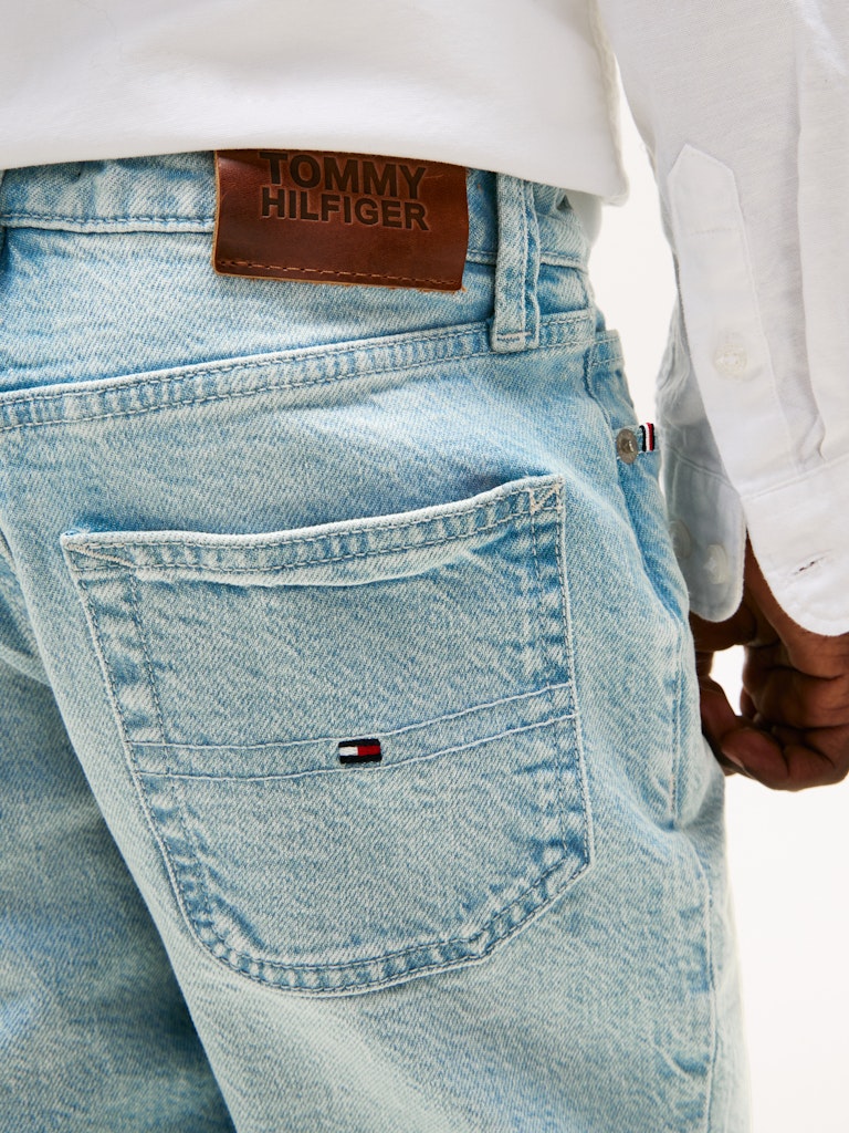 Tommy Hilfiger - Jeans straight bleachwashed denim