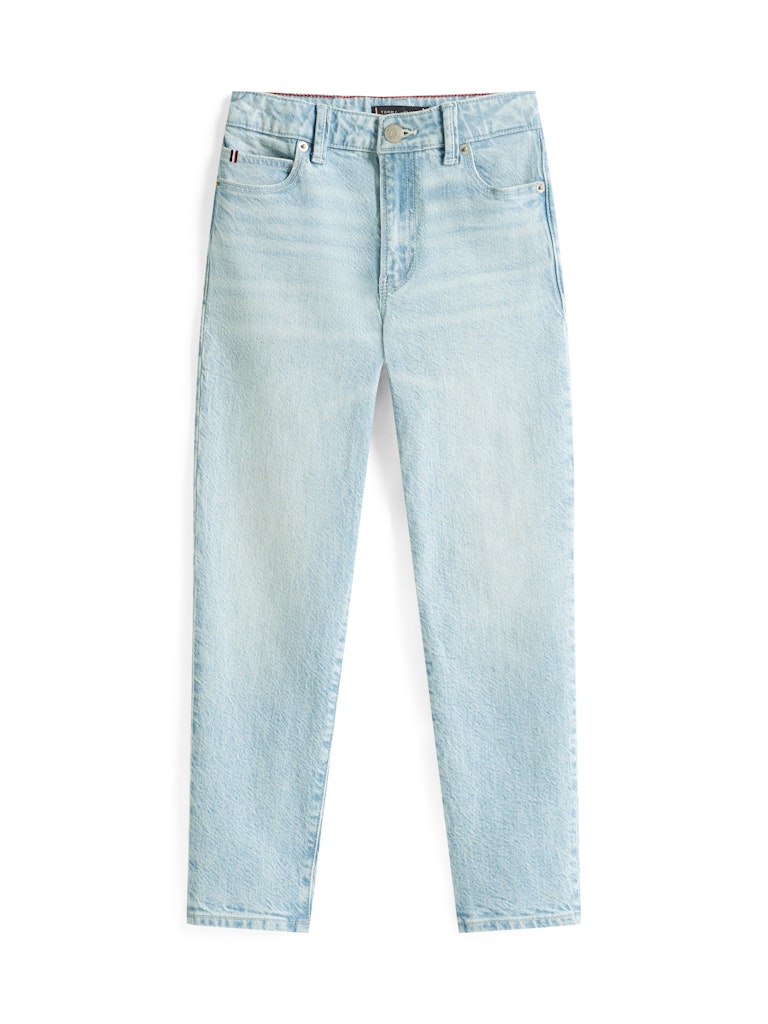 Tommy Hilfiger - Jeans straight bleachwashed denim
