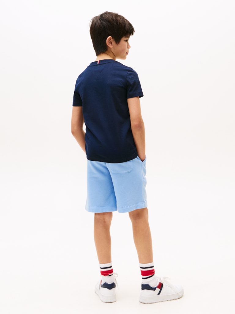 Tommy Hilfiger - T-shirt Dark Night Navy Script flag