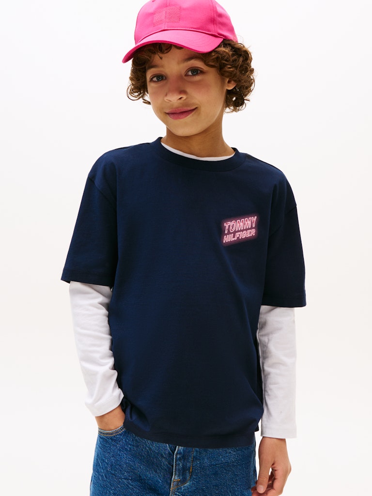Tommy Hilfiger - Backprint Dark Night Navy T -shirt