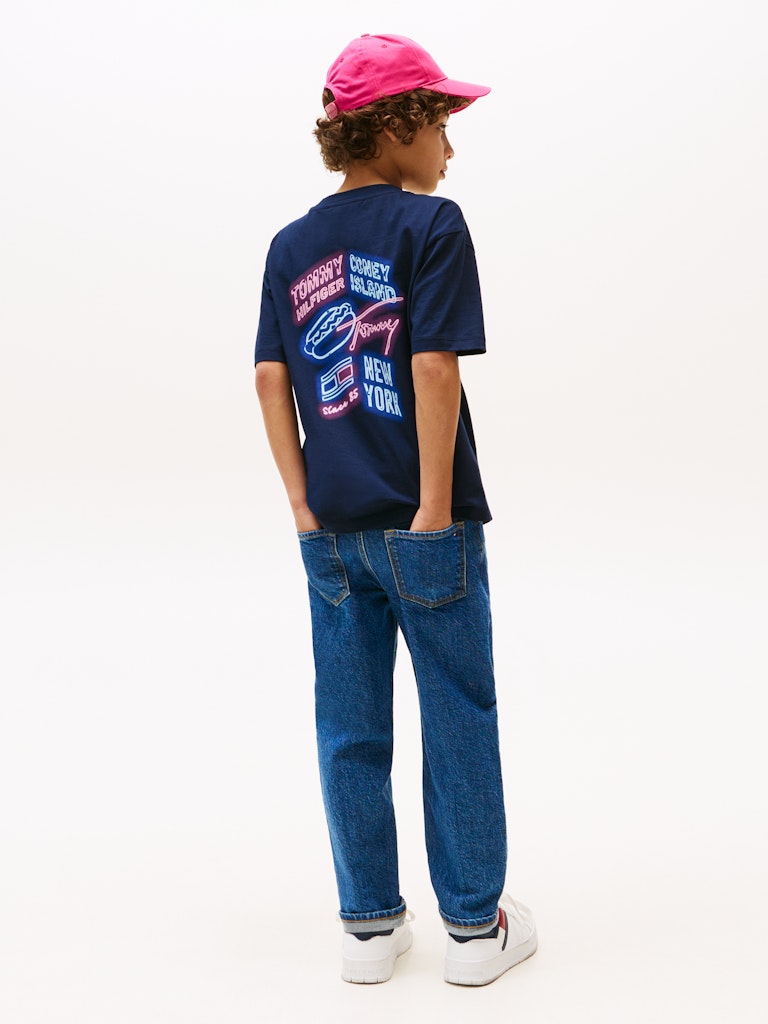 Tommy Hilfiger - Backprint Dark Night Navy T -shirt