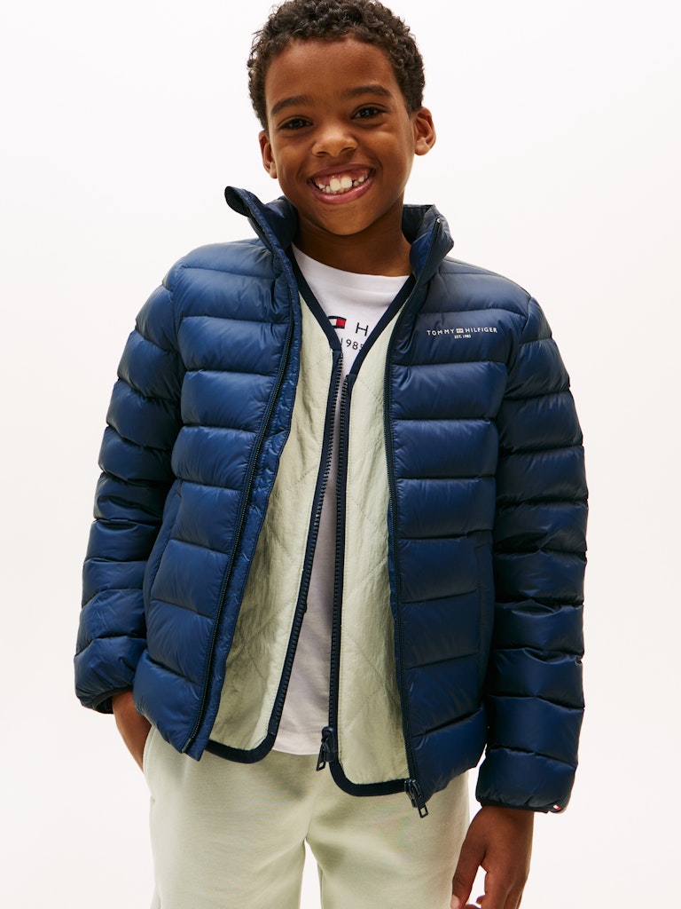Tommy Hilfiger - Dark Night Navy gemischte Jacke