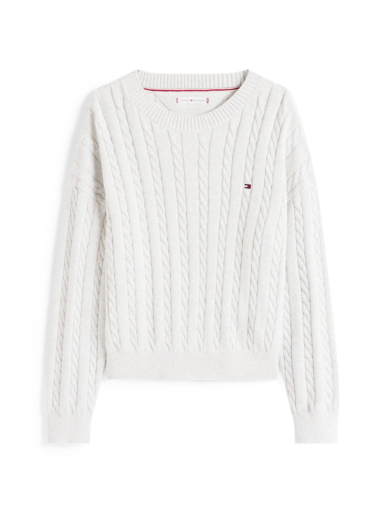 Tommy Hilfiger - Sweat cable Grey Heather