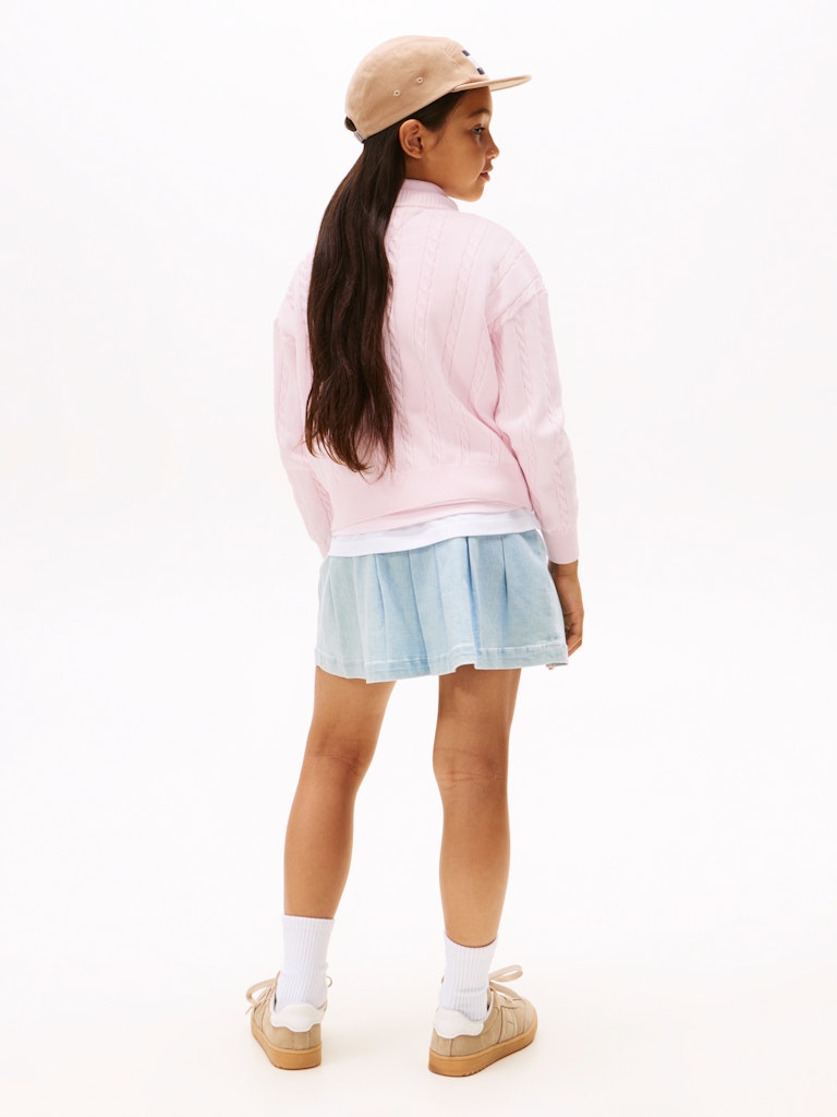 Tommy Hilfiger - Cardigan Cable Light Pink