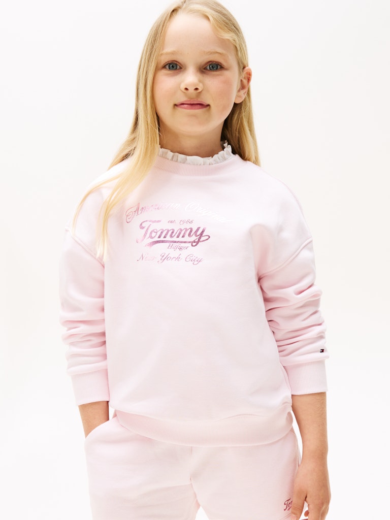 Tommy Hilfiger - Sweat Light Pink Americain Original