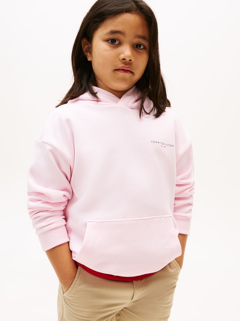 Tommy Hilfiger - Sweat à capuche mixte Light Pink