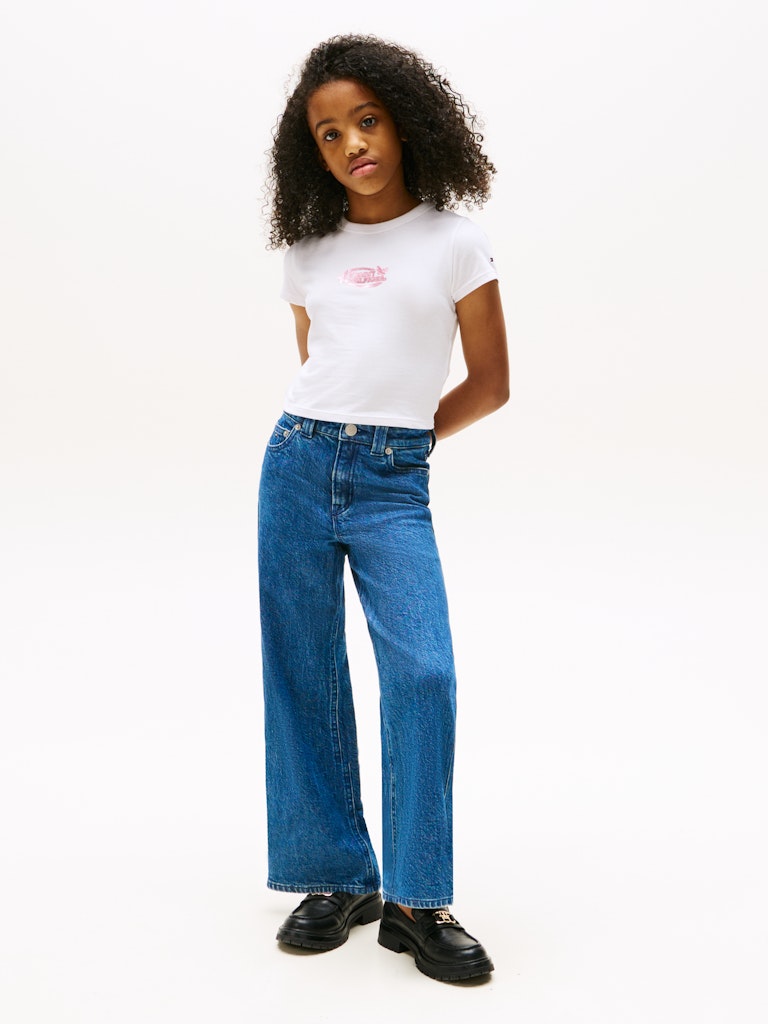 Tommy Hilfiger - Tommy Hilfiger - T-shirt blanc Butterfly