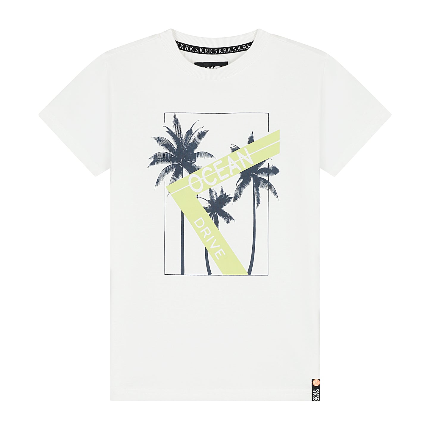 Skurk - T-shirt blanc Tunny