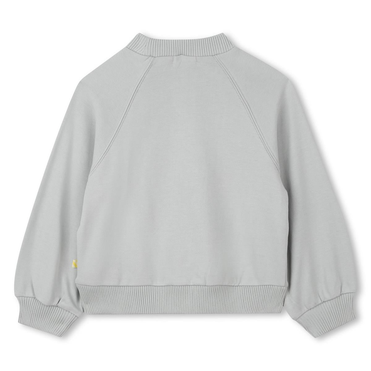 Billieblush - Gray Sweatshirt "Love Over the Rules"